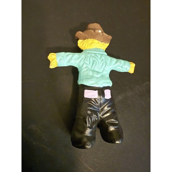 Vintage Scarecrow Resin Figurine 5" - Picture 5 of 6